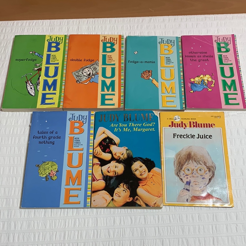 Judy Blume Collection of 7 Softcover Books